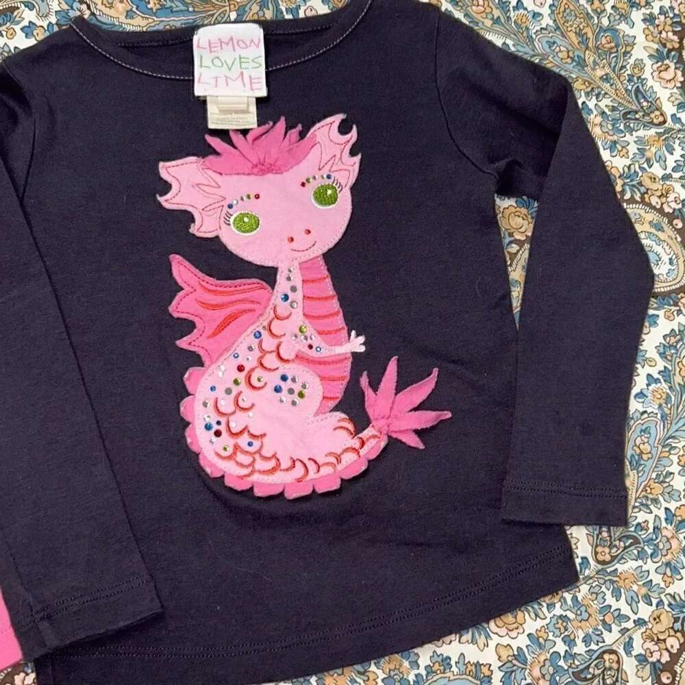 Lemon loves lime shirt bundle sz 2